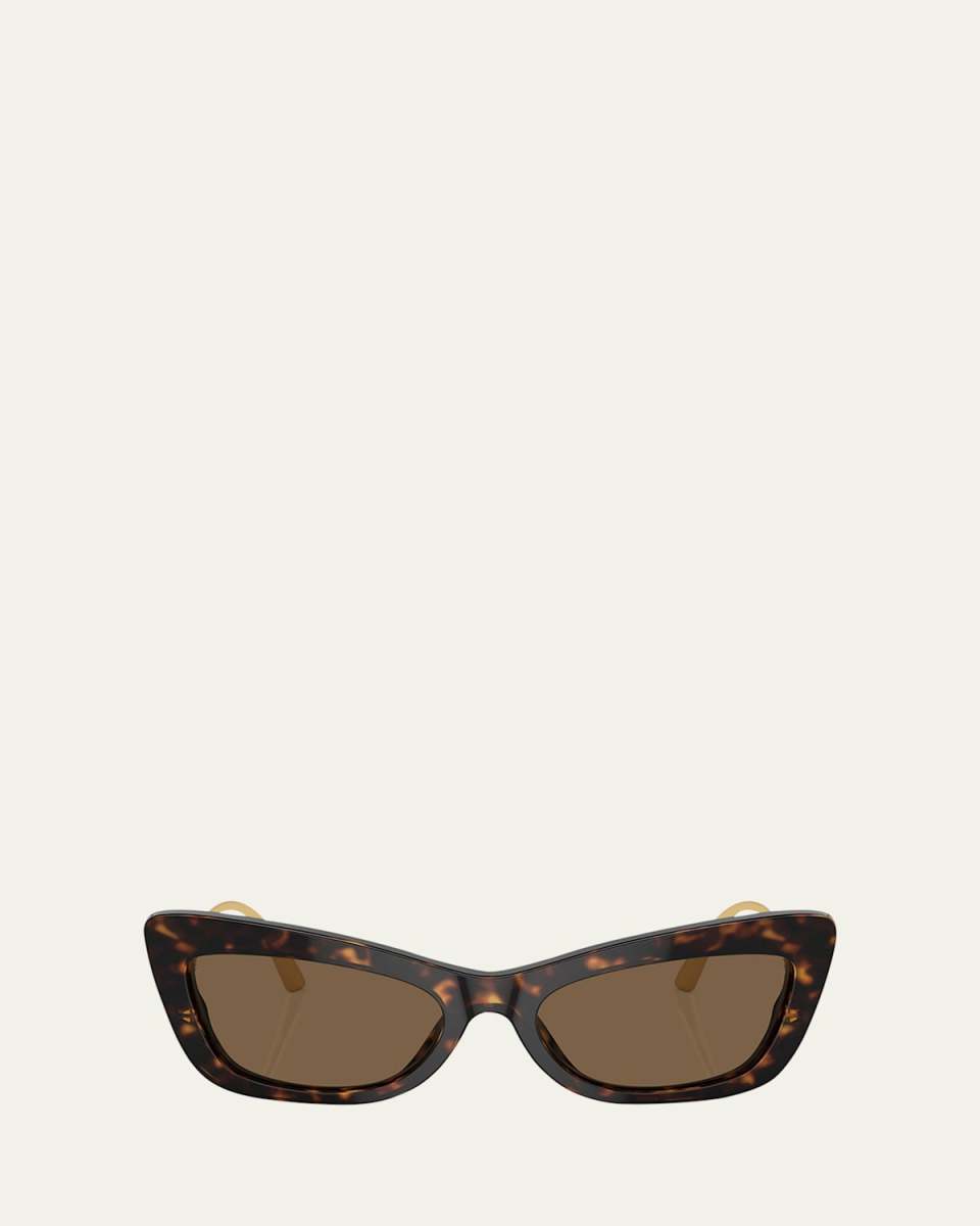 DG Logo Acetate & Plastic Cat-Eye Sunglasses